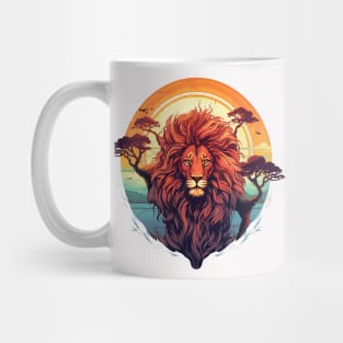 Lion Safari Animal Beauty Nature Wildlife Discovery Mug